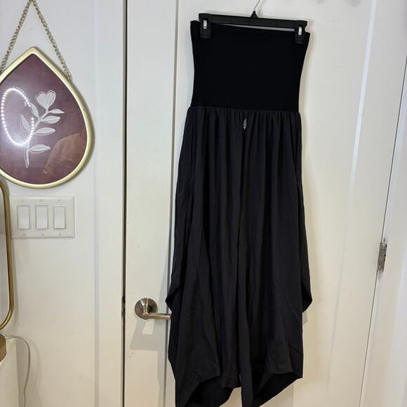 Free People FP Movement Black Way Back Convertible One Piece Small - Picture 4 of 11